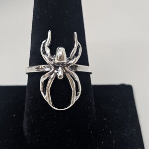 Sterling Silver Spider Ring